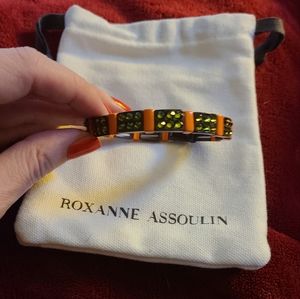 Roxanne Assoulin jeweled color block bracelet